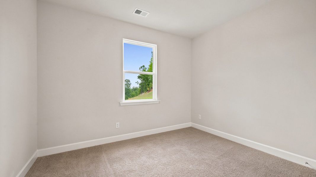 Representative unfurnished interior of a home built from the Emerson by D.R. Horton in Evergreen Crossing, Locust Grove (Image 20).