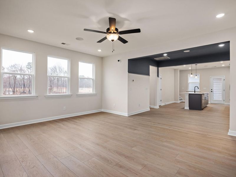 Spacious, unfurnished interior of a new home in Forestville Yard, Knightdale (Image 16).