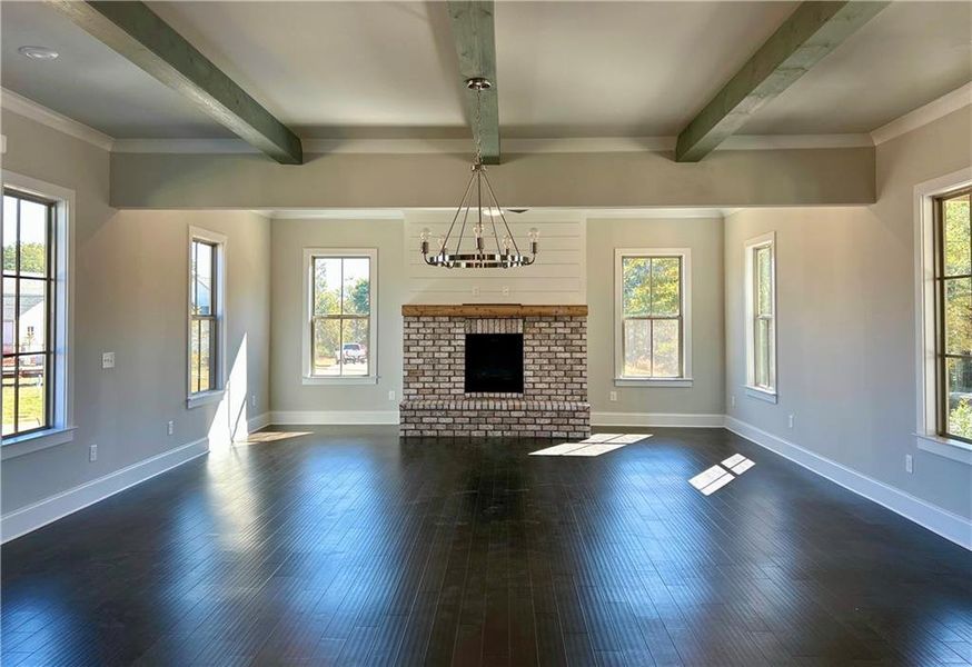 Spacious, unfurnished interior of a new home in Trove, Watkinsville (Image 13).