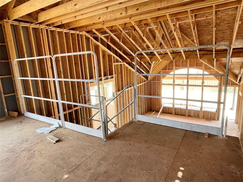 Open Railings Overlooking the First Floor