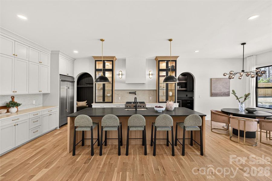 Furnished interior view inside a new home in , Belmont (Image 9).