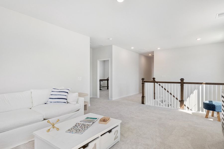 Furnished interior view inside a new home in Heron's Walk at Summers Corner, Summerville (Image 45).