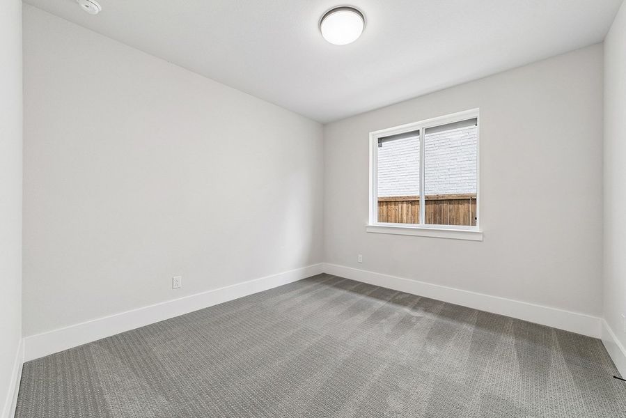 Representative unfurnished interior of a home built from the Kindrick by Landon Homes in Fields - East Village, Frisco (Image 35). Representative unfurnished interior of a home built from the Kindrick by Landon Homes in Fields - East Village, Frisco (Image 35).