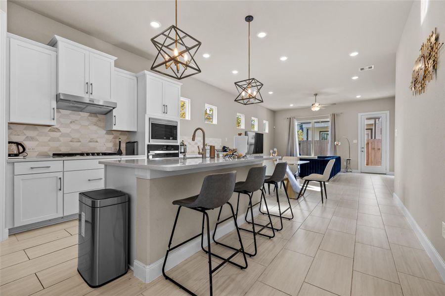 Furnished interior view inside a new home in , Houston (Image 5).