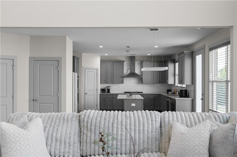 Furnished interior view inside a new home in , Lithonia (Image 9).