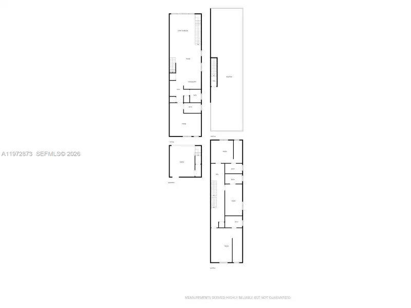 2D floor plan layout of this home in , Miami, FL (Image 4).