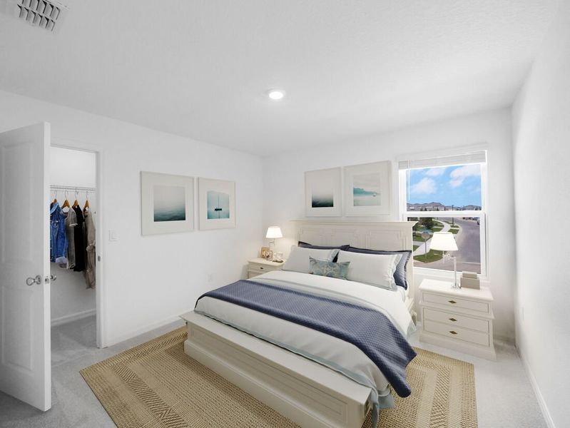 Furnished interior view inside a new home in Firethorn, Parrish (Image 17).