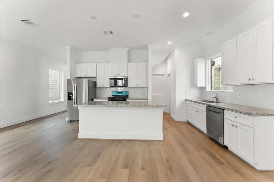 Furnished interior view inside a new home in , Houston (Image 5).