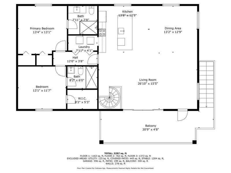 2D floor plan layout of this home in , Wellington, FL (Image 36).