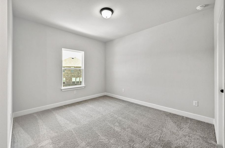 Spacious, unfurnished interior of a new home in Lakeside at Tessera, Lago Vista (Image 26). Spacious, unfurnished interior of a new home in Lakeside at Tessera, Lago Vista (Image 26).