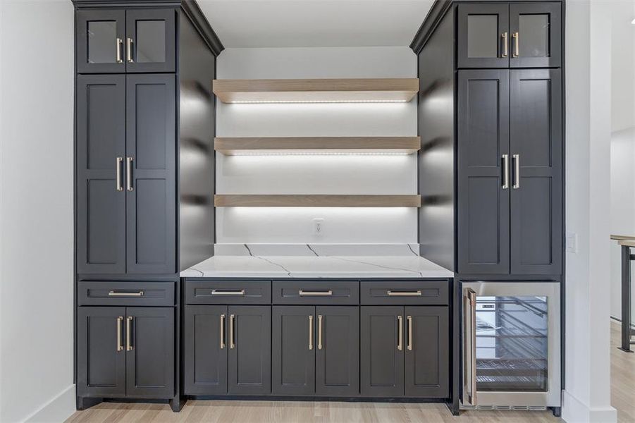 Furnished interior view inside a new home in , Dallas (Image 14).