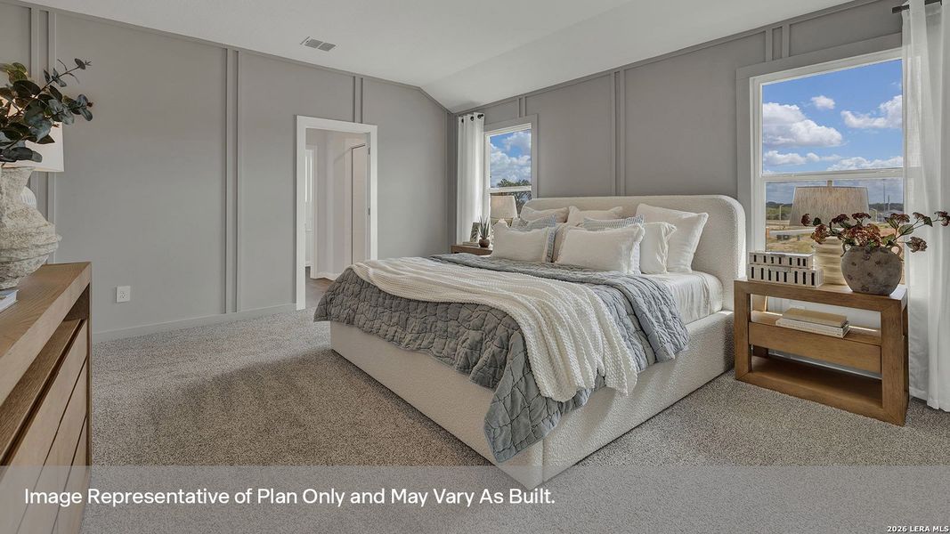 Furnished interior view inside a new home in Paramount, Kyle (Image 6).