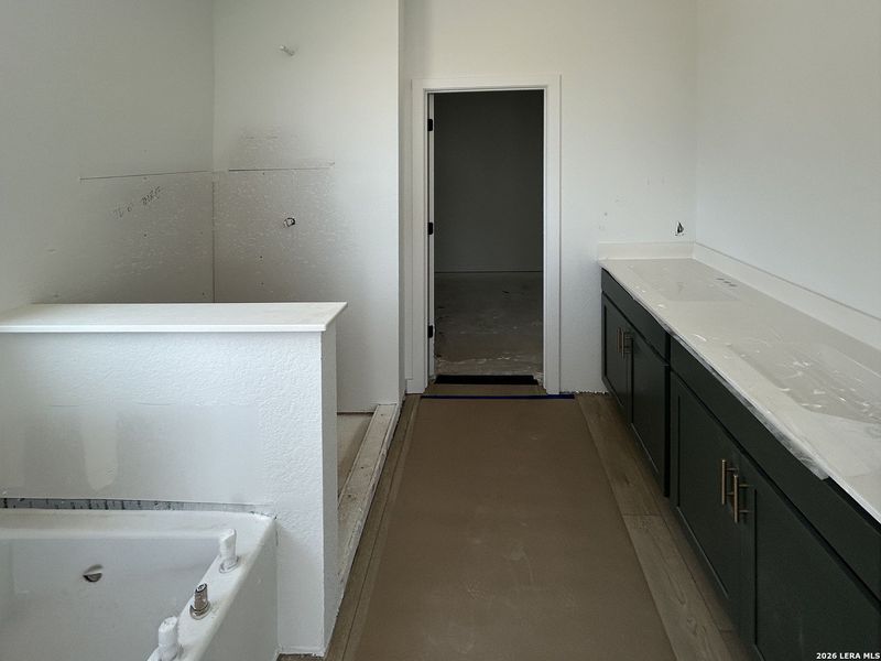 In-progress construction of a new home in Hennersby Hollow, San Antonio, TX (Image 29).