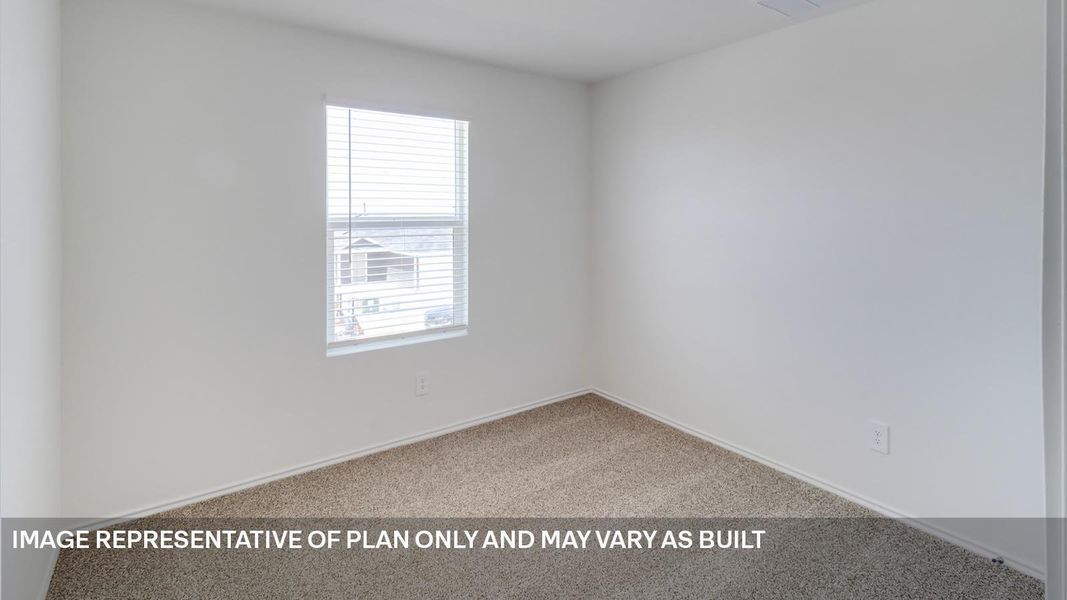 Spacious, unfurnished interior of a new home in Prairie Lakes, Buda (Image 15).