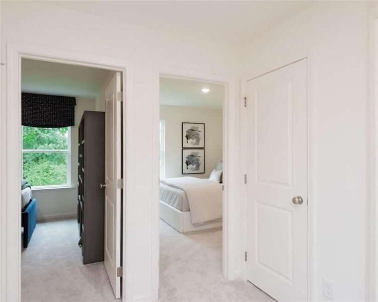 Furnished interior view inside a new home in Riverside, Conyers (Image 18).