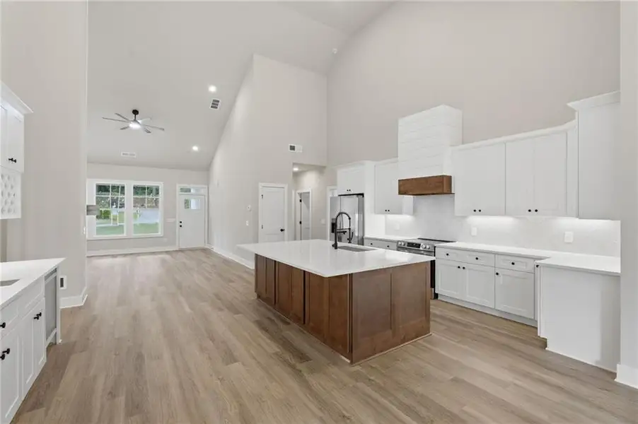 Furnished interior view inside a new home in , Gainesville (Image 9).