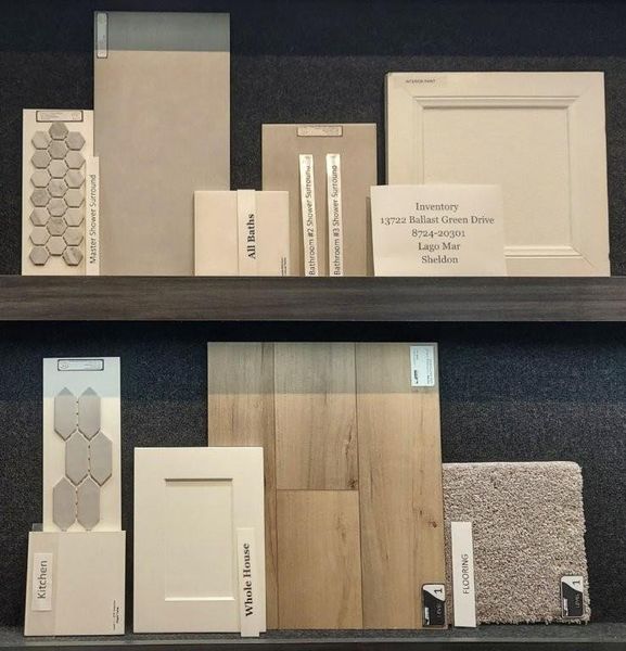 Sample of building materials used in homes in Lago Mar, Texas City (Image 10).