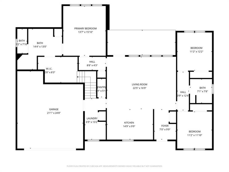 2D floor plan layout of this home in , Glen Rose, TX (Image 5).