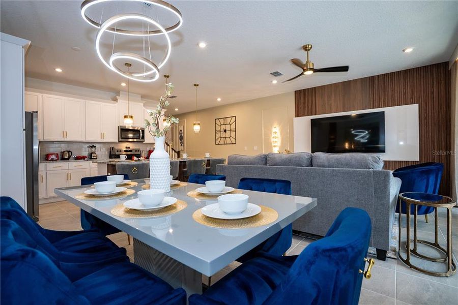 Furnished interior view inside a new home in , Kissimmee (Image 18).