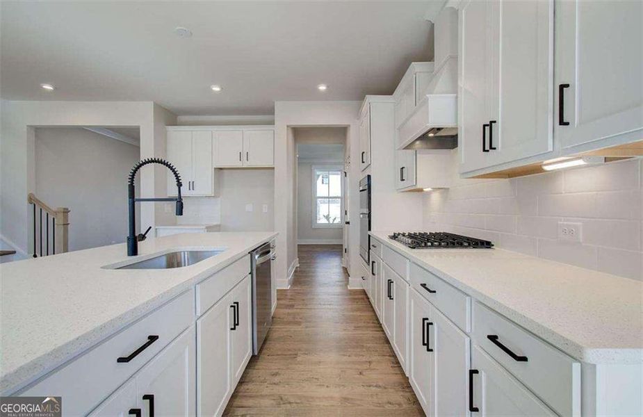 Furnished interior view inside a new home in The Paddocks at Doc Hughes, Buford (Image 17).