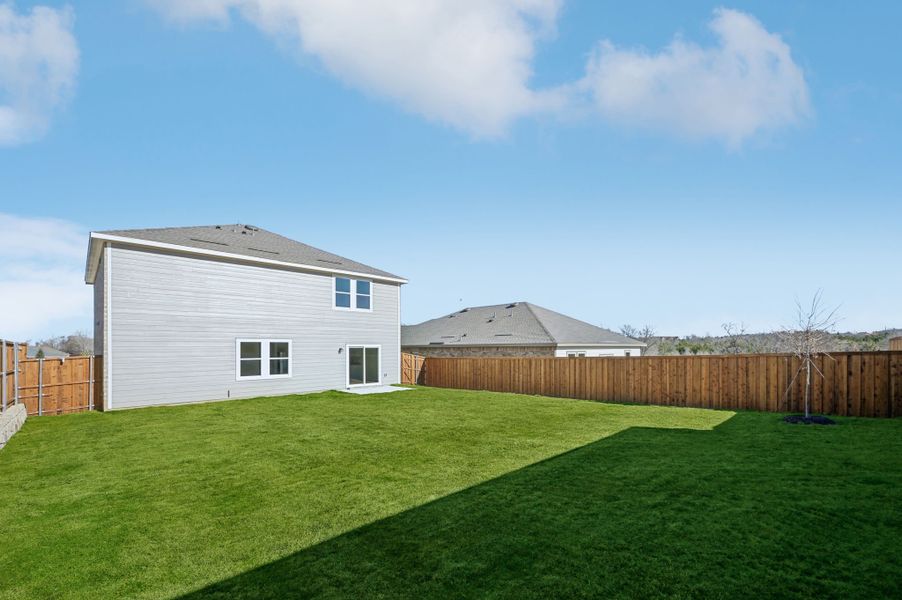 Representative exterior details of a home built from the Solstice by Starlight Homes in Noble Ridge, Howe (Image 3).