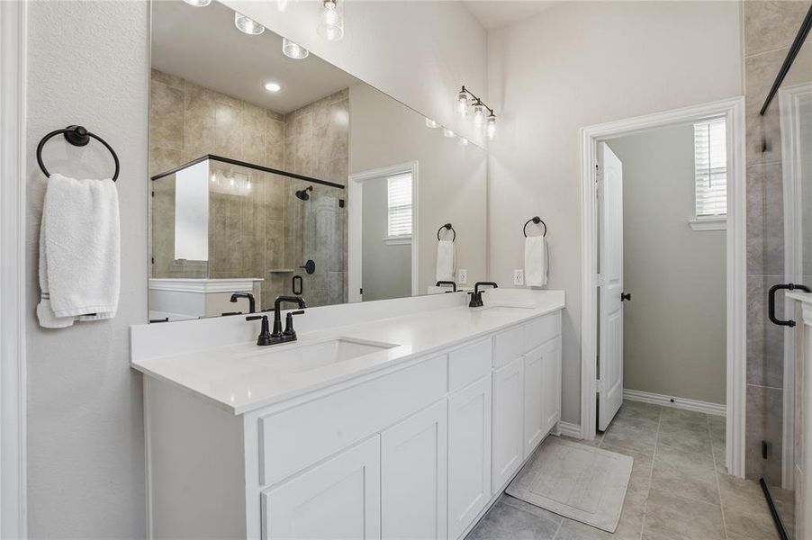 Furnished interior view inside a new home in Morningstar, Aledo (Image 18).