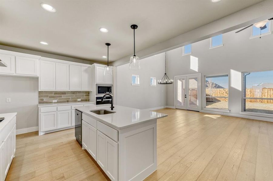 Furnished interior view inside a new home in Wellington, Fort Worth (Image 11). Furnished interior view inside a new home in Wellington, Fort Worth (Image 11).