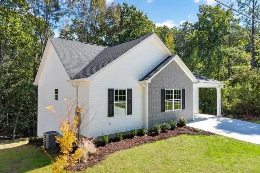 Exterior details and patio area of a home in , Lula (Image 24).