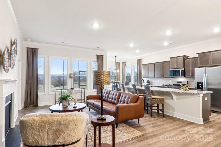 Photos are representative - model home