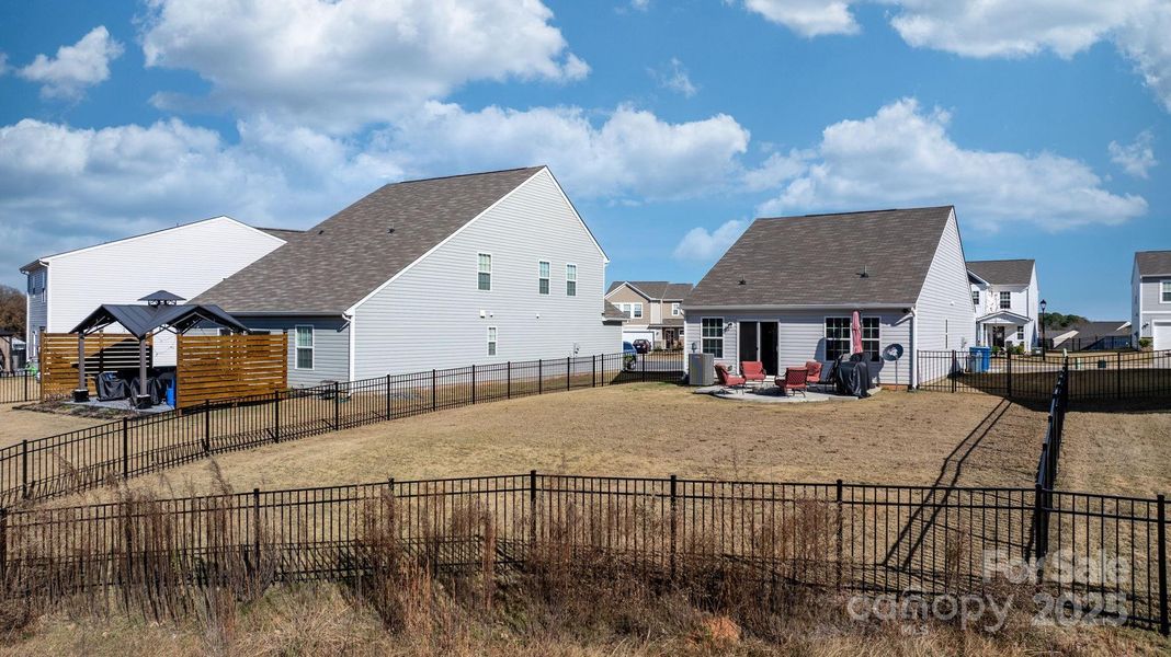 Exterior details and patio area of a home in Legacy Ridge, Catawba (Image 4).