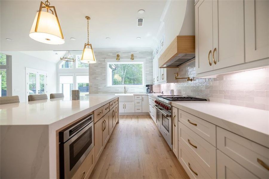 Furnished interior view inside a new home in , Buford (Image 19).