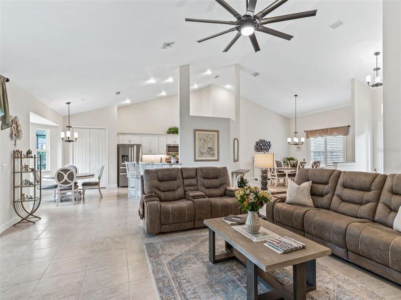Furnished interior view inside a new home in , Lady Lake (Image 15). Furnished interior view inside a new home in , Lady Lake (Image 15).
