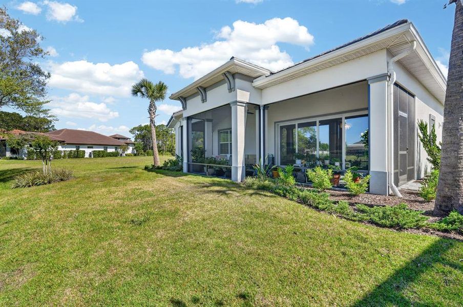 Exterior details and patio area of a home in , Palm Coast (Image 32).