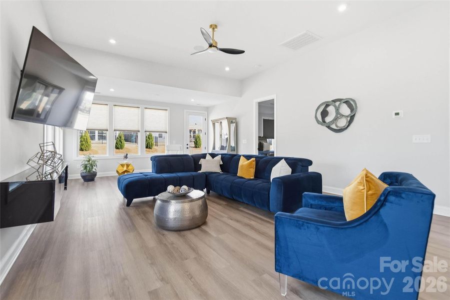 Furnished interior view inside a new home in , Charlotte (Image 10).