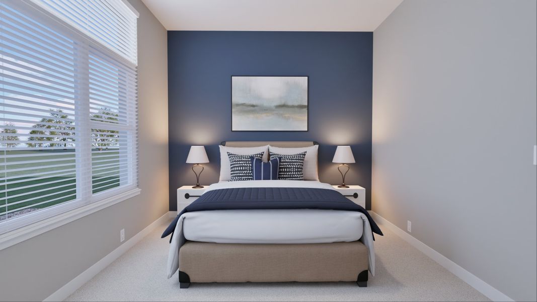 Representative furnished interior of a home built from the Pinehurst by Tricoast Homes in Sunterra 50s, Katy (Image 18). Representative furnished interior of a home built from the Pinehurst by Tricoast Homes in Sunterra 50s, Katy (Image 18).