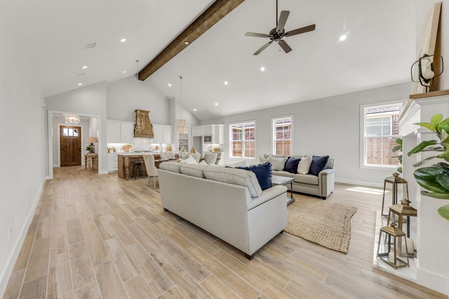 Representative furnished interior of a home built from the The Maggie by Reece Homes in Harvest Meadows, Bryan (Image 5).
