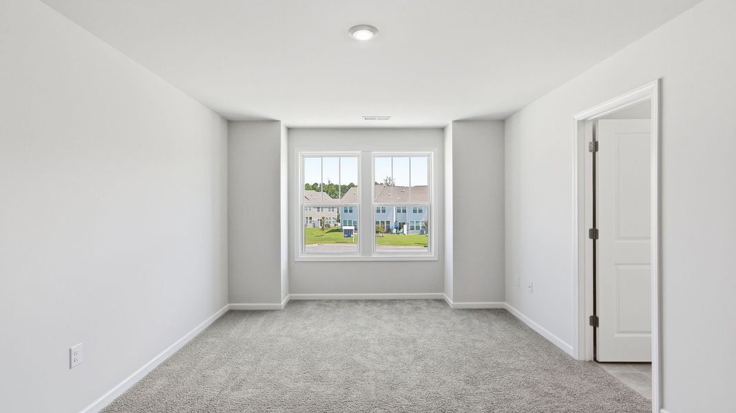 Spacious, unfurnished interior of a new home in Townes at Tap Root Farms, Fletcher (Image 25). Spacious, unfurnished interior of a new home in Townes at Tap Root Farms, Fletcher (Image 25).