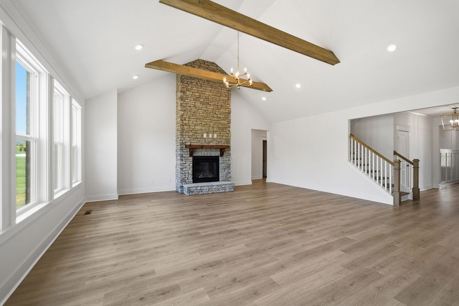 Spacious, unfurnished interior of a new home in Aden Woods, Fairview (Image 55).