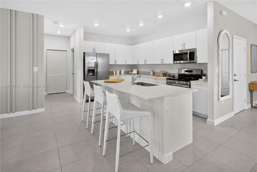 Furnished interior view inside a new home in Acacia Groves, Miami (Image 18).