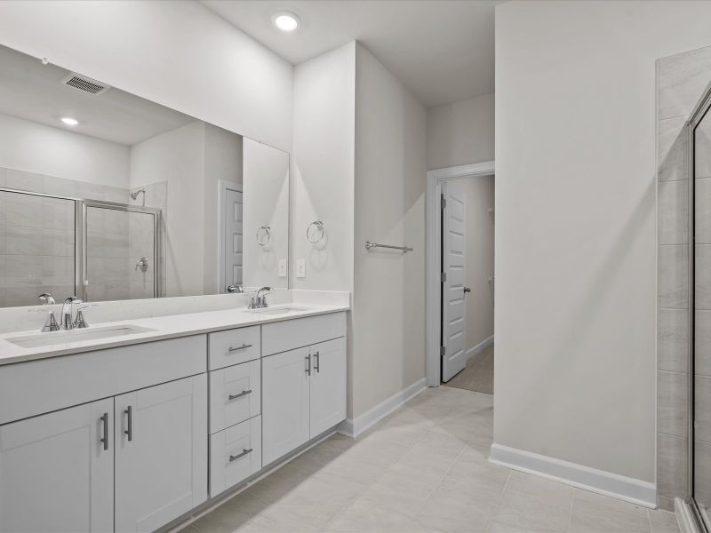 Furnished interior view inside a new home in Creek Ridge - Signature Collection, Spartanburg (Image 5).