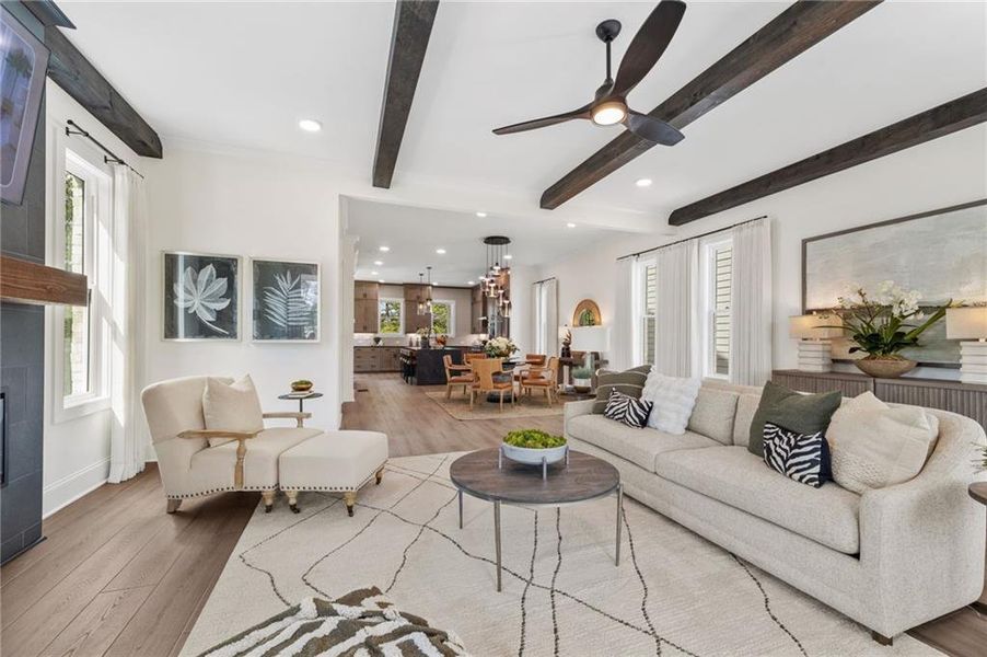 Furnished interior view inside a new home in Archerfield, Smyrna (Image 8).