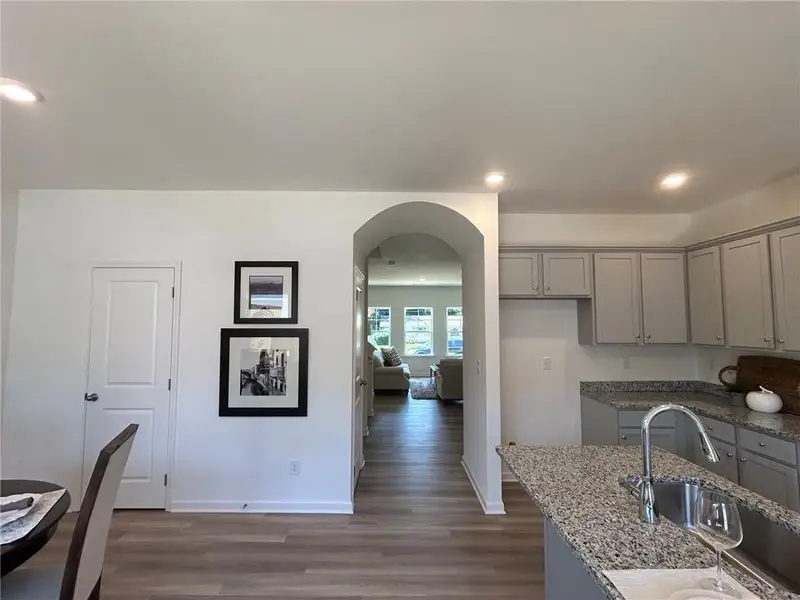 Furnished interior view inside a new home in Old Salem Crossing, Conyers (Image 10).