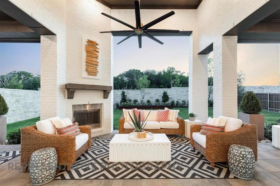 Furnished interior view inside a new home in Sandbrock Ranch: 70ft. lots, Aubrey (Image 18). Furnished interior view inside a new home in Sandbrock Ranch: 70ft. lots, Aubrey (Image 18).