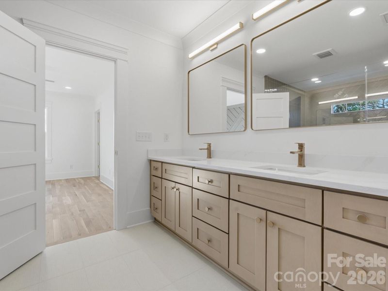 Furnished interior view inside a new home in , Charlotte (Image 11). Furnished interior view inside a new home in , Charlotte (Image 11).