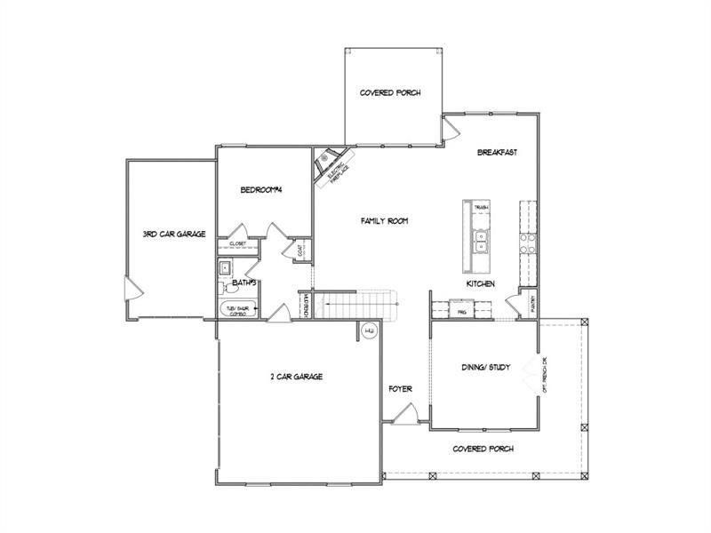 2D floor plan layout of this home in , Good Hope, GA (Image 4). 2D floor plan layout of this home in , Good Hope, GA (Image 4).