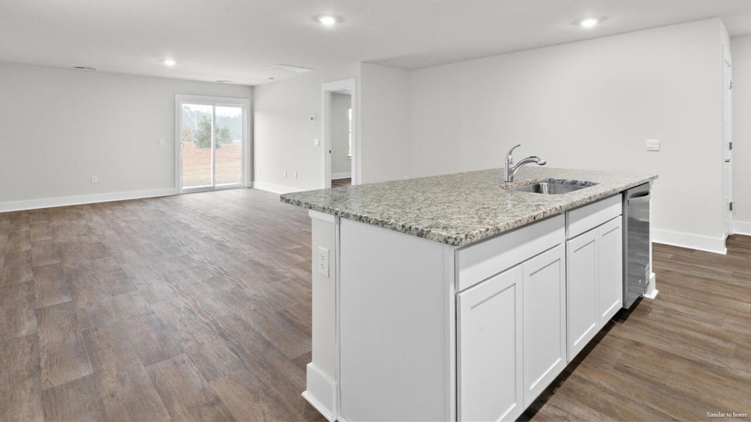 Furnished interior view inside a new home in Vineyard Trail, Jacksonville (Image 7).