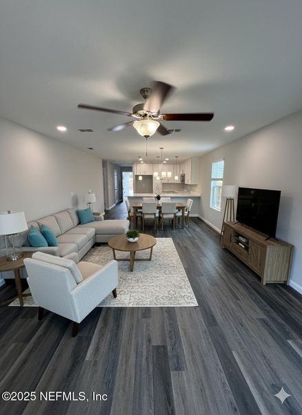 Furnished interior view inside a new home in , Jacksonville (Image 29).