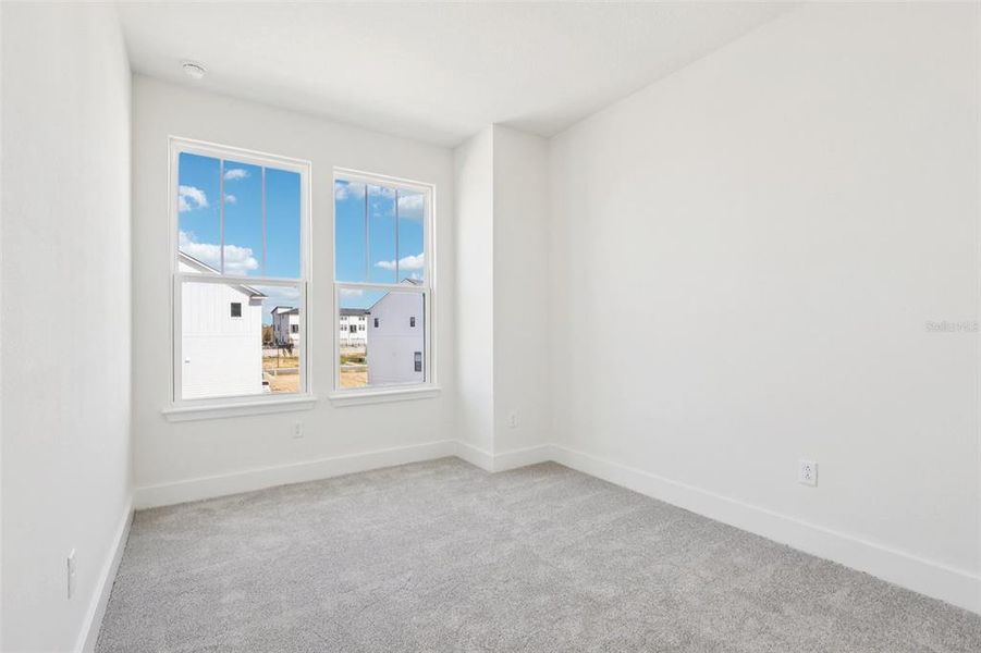 Spacious, unfurnished interior of a new home in Parkview at Hamlin, Winter Garden (Image 25). Spacious, unfurnished interior of a new home in Parkview at Hamlin, Winter Garden (Image 25).