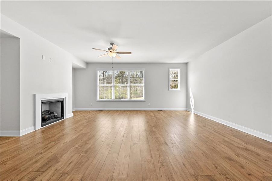 Spacious, unfurnished interior of a new home in , Sugar Hill (Image 35).