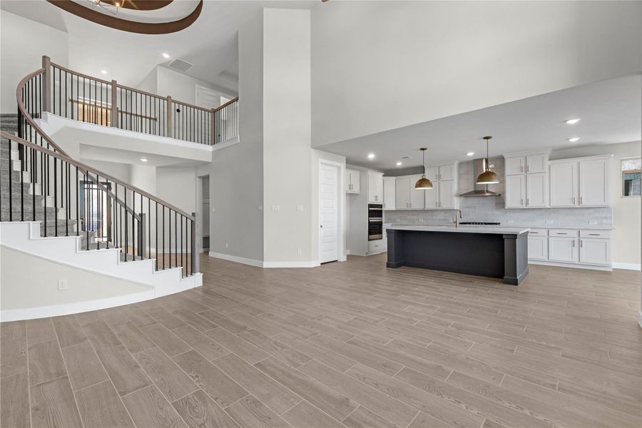 Furnished interior view inside a new home in Austin Point, Richmond (Image 5).